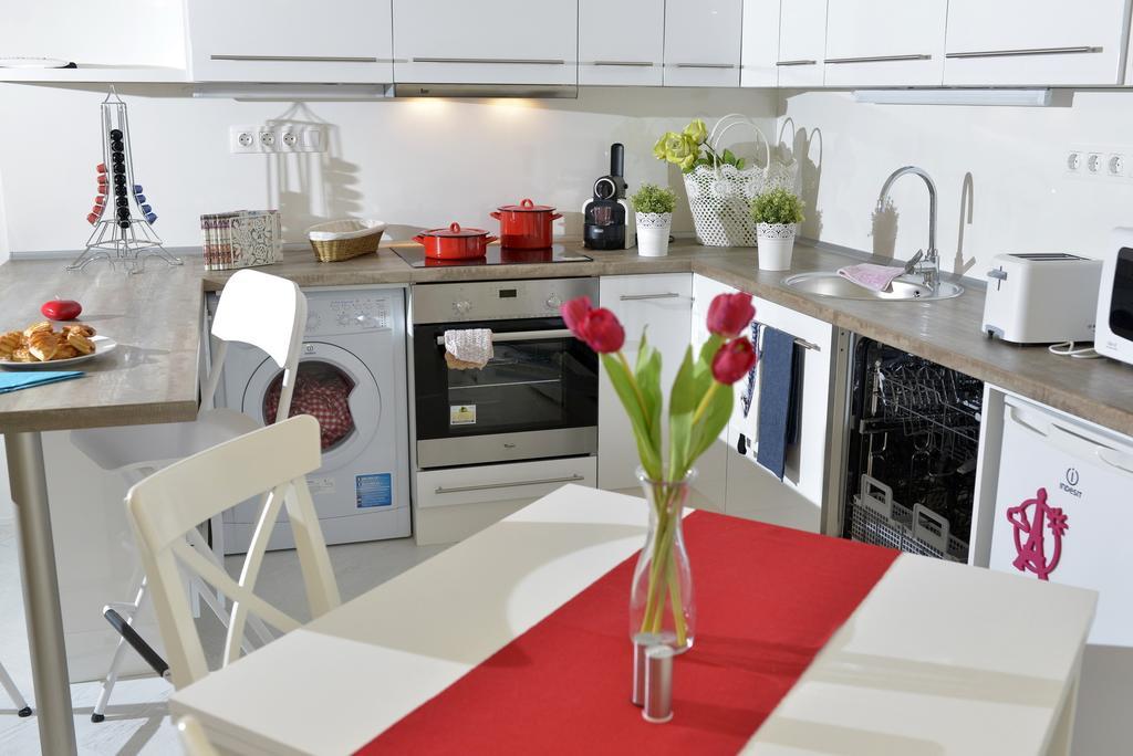 Paris Apartment Boedapest Kamer foto